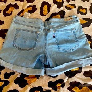 Washed Jean shorts LEVI